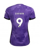 Liverpool Darwin Nunez #9 Kolmaspaita Naisten 2023-24 Lyhythihainen